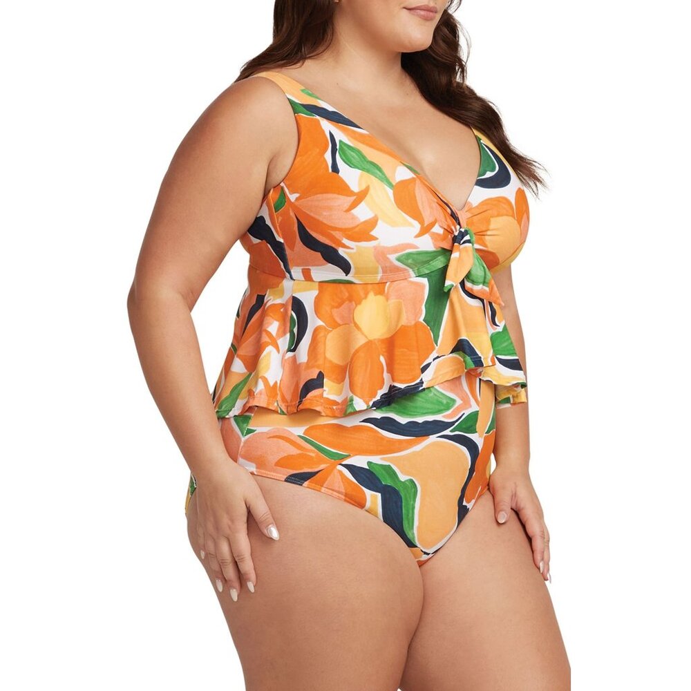 🆕 ARTESANDS De L'Hortus Chagall Ruffle One Piece Swimsuit 18+ - Picture 3 of 8